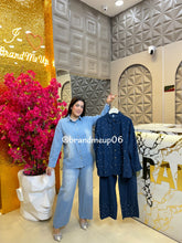 DENIM CORD WITH RHINESTONE (PRM-706)